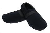 Cozy Toes Microwavable Slippers (L) - Navy Fleece
