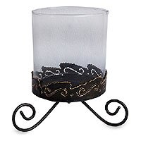 Iron candleholder Tiki Night