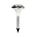 Stainless steel solar powered garden lights 8 pack