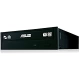 Asus DVD-RW Bulk Drive (DRW-24F1ST, S-ATA, DVDR: 24x, CD-R: 48x, E-Green, Disc Encryption II)