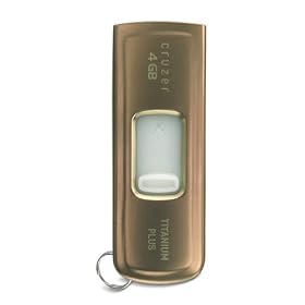 31bH11UwrLL. AA280  SanDisk (SDCZ28 004G A11) Cruzer Titanium 4 GB USB Flash Drive   $30