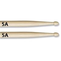 Vic Firth 5A American Hickory Wood Tip Drumstick from Vic Firth