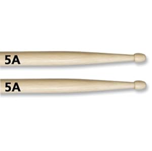 Vic Firth 5A American Hickory Wood Tip Drumstick from Vic Firth