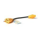 Camco 55382 RV 30 Amp Generator Power Grip Dogbone