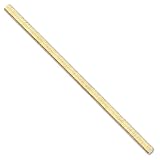 18in Gold-plated 4.5mm Silky Herringbone Necklace