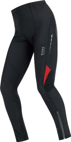 GORE RUNNING WEAR Herren Tight THERMO MYTHOS, black/red, M Preisvergleich