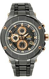 Casio Edifice Gold Label Black Chronograph Black Dial Men Casio Edifice Gold Label Black Chronograph Black Dial Men