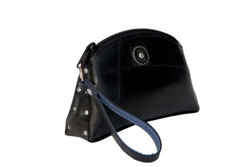 Eco-friendly Recycled English Retreads Clutch