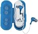 Electronics : Jensen Jaxx Earbuds with Case (Blue)
