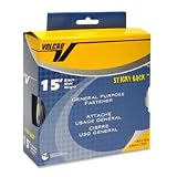 Velcro 90081 - Sticky-Back Hook and Loop Fastener Tape with Dispenser, 3/4 x 15 ft. Roll, Black