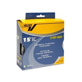 Velcro 90082 - Sticky-Back Hook and Loop Fastener Tape with Dispenser, 3/4 x 15 ft. Roll, White
