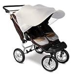 Protect-A-Bub Classic Double Sunshade In Stone