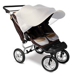 Protect-A-Bub Classic Double Sunshade In Stone