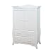 Baby : Stork Craft Aspen Armoire Chest in White