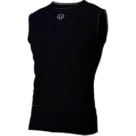Buy Descente 2009 10 Mens Pro-V Mid Windlayer Sleeveless Baselayer - Black - 21302bk (XS)