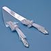 Beverly Clark 95N Calla Lily Wedding Cake Serving Set - White