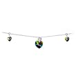 Handcrafted Vitrail Medium Heart Belly Chain MADE WITH SWAROVSKI ELMENTS