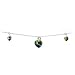 Handcrafted Vitrail Medium Heart Belly Chain MADE WITH SWAROVSKI ELMENTS