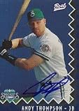 Andy Thompson, Knoxville Smokies - Blue Jays Affiliate, 1997 Best Cards Autographed Card