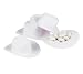 Hortense B. Hewitt Wedding Accessories, Item 62401, White Cowboy Hat Favors, Set of 12