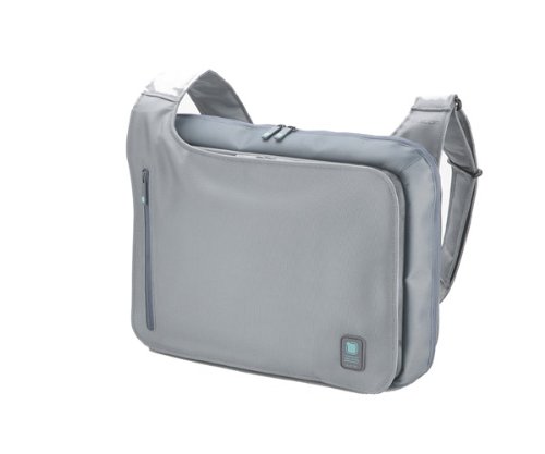 Elecom Capsule motif Messenger Tasche 39,1 cm (15,4 Zoll) grau Preisvergleich