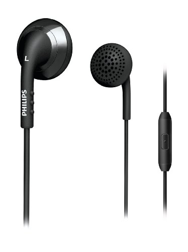 Philips SHE2675BK/28 In-Ear Headset, Black