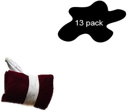 Music Class Supplies - Bakers Dozen Clarinet Cleaning Swab Pack - 13 Clarinet Cleaning Swabs - Burgandy