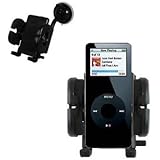 DURAGADGET 3 In 1 Car Mount / Holder / Cradle For Apple iPod Nano (All Gen's) Phone - Vent Mount, Windscreen Suction Mount, Dash Disc & Car Charger - Life Time Warranty