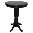 Florence Pub Table - Black