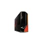 NZXT Phantom Bo�tier PC USB 3.0 Orange/Noir de NZXT