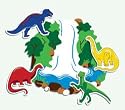 Edushape Magic Creations Bath Playset - Dinosaurs