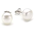Nova Pearls Copenhagen Pendientes de Perla De Agua Dulce 9 - 9,5 mm