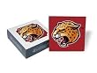 Set of 4 Ceramic Coasters (4"x4") Jaguars Coaster Set IUPUI Jaguars Beverage Drinkware