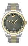 Movado Sportivo Two-tone Bracelet Black Dial Men's watch #606483