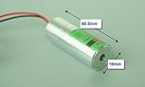 3.7-4.2v ダイオード レーザー 100mW グリーン レーザー 532nm ドット モジュール w/ドライバー