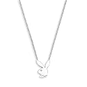 Officially Licensed Playboy Bunny Head with Crystalline EYE Necklace