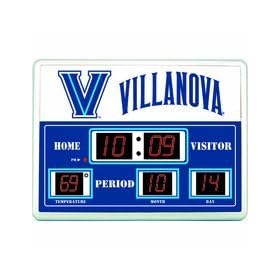 Villanova Wildcats 14 x 19 LED Scoreboard Clock and Thermometer