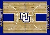 Marquette Golden Eagles 5 4 x 7 8 Home Court Area Rug