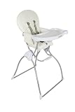 Joovy Nook Highchair, White Leatherette Image