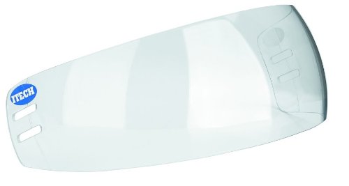 Childrens Toyshop  Sporting Goods : Itech HS22 Clear Straight Cut Hockey Half Shield