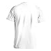 Dion Wear Mens American Flag Tshirt (L, White)