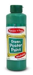 MELISSA & DOUG GREEN POSTER PAINT 8 OZ
