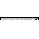 AV05348 マグネチックスケール シルバー １ ５㎝ 赤数字入 マグネット付ＪＩＳ