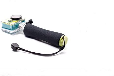 Original xiaoyi Action Camera EVA Foam Floating Handle Grip Monopod With xiaoyi Generic Waterproof Case Diving 40M (White)