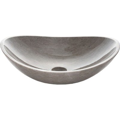 Xylem MAVE158O Oval Marble Finish: Grey