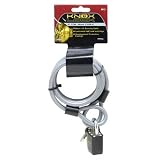 31bIiNaT5tL. SL160  LOCK KNOX CABLE 8mmx6f W/PAD KEY COIL SIL