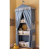 Kids Blue Slipcover Storage Tent - Storage Tent (Blue) 14 x 36 x 82h