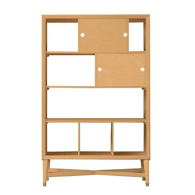 DwellStudio Mid-Century Bookcase- Natural