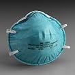 3M 1860 N95 RESPIRATOR AND SURGICAL MASK/BIRD FLU Box of 20