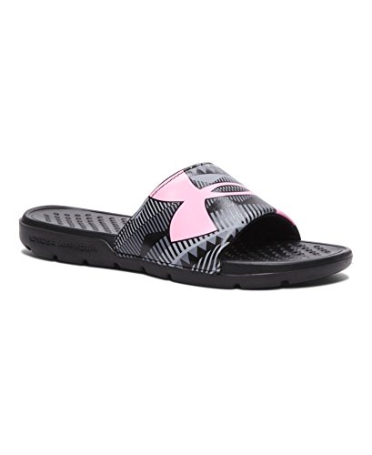 Under Armour Big Girls' UA Strike Geo Slides